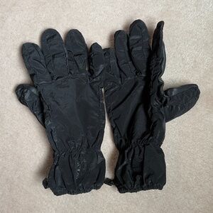 STONE ISLAND BLACK  GLOVES